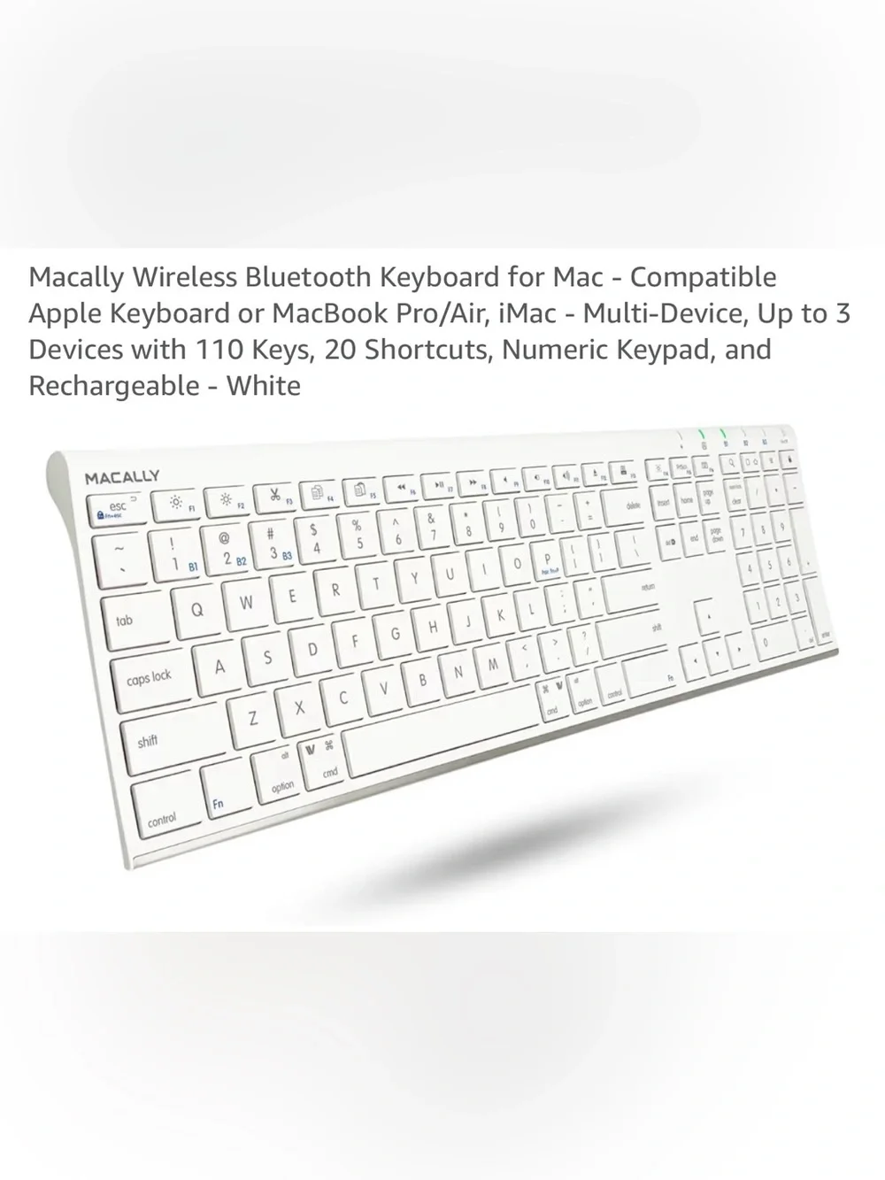 Macally Wireless Keyboard